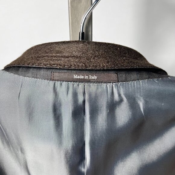 ERMENEGILDO ZEGNA Pin Stripe Two-Piece Wool Suit Trofeo 600 Gray 48R Italy - Picture 7 of 15